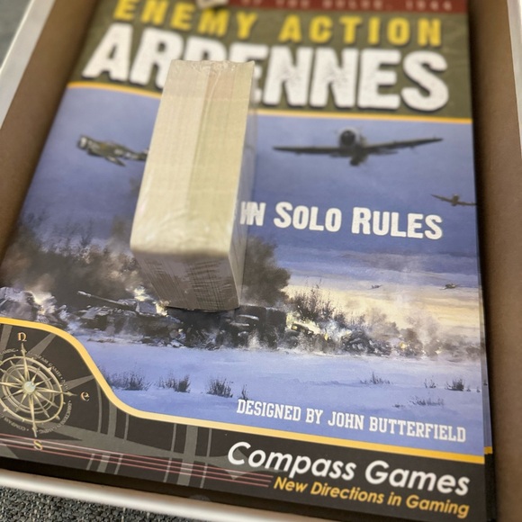 Enemy Action Ardennes Board Game by Compass Games - Picture 7 of 7